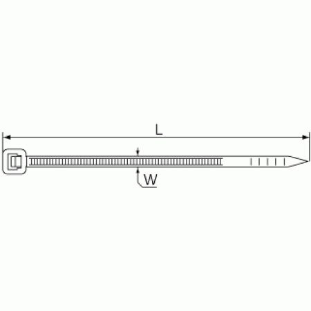 КВТ Стяжка нейлоновая КСС 3x100 черная 49406 (цена за уп.) KVT КВТ Стяжка нейлоновая КСС 3x100 черная 49406 (цена за уп.) KVT