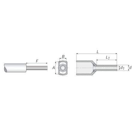 КВТ Наконечник втулочный двойной НШВИ(2) 0.5–8 (мин партия 100 шт.) 61584 KVT КВТ Наконечник втулочный двойной НШВИ(2) 0.5–8 (мин партия 100 шт.) 61584 KVT