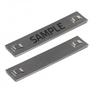 КВТ Бирка кабельная стальная МБC (316) 89х19 с лазерной маркировкой (мин партия 100 шт.) 73385 KVT