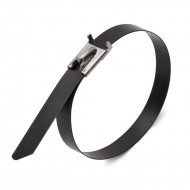 КВТ Стяжка стальная СКС-П (304) 7.9х400 с полимерным покрытием (мин партия 100 шт.) 74945 KVT