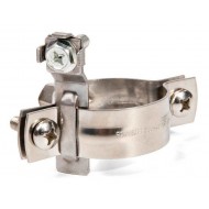 КВТ Хомут трубный заземления ТХЗ (INOX) 1 1/2" (мин партия 10 шт.) Fortisflex 83240 KVT