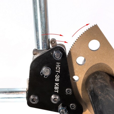 КВТ Секторные ножницы для резки стальных тросов и проводов АС НСТ-38 84394 KVT КВТ Секторные ножницы для резки стальных тросов и проводов АС НСТ-38 84394 KVT