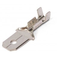 КВТ Разъем плоский неизолированный луженый РП-П(л) 2,5 - (6,3) (мин партия 500 шт.) 89247 KVT